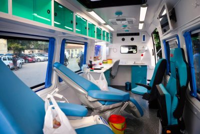 Bulgaria’s First Mobile Blood Donation Unit “I Believe and Help’ Unveiled on Sept. 20 in Front of Varna’s Regional Transfusion Center