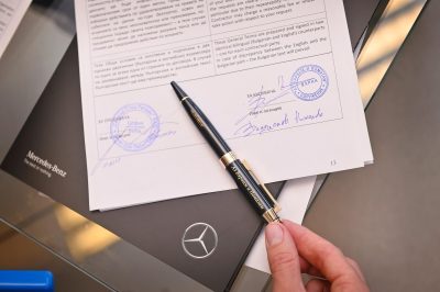 Contract Signed with Silver Star Retail, Official Mercedes-Benz Representative, for Varna’s First “I Believe and Help” Pediatric/Neonatal Ambulance