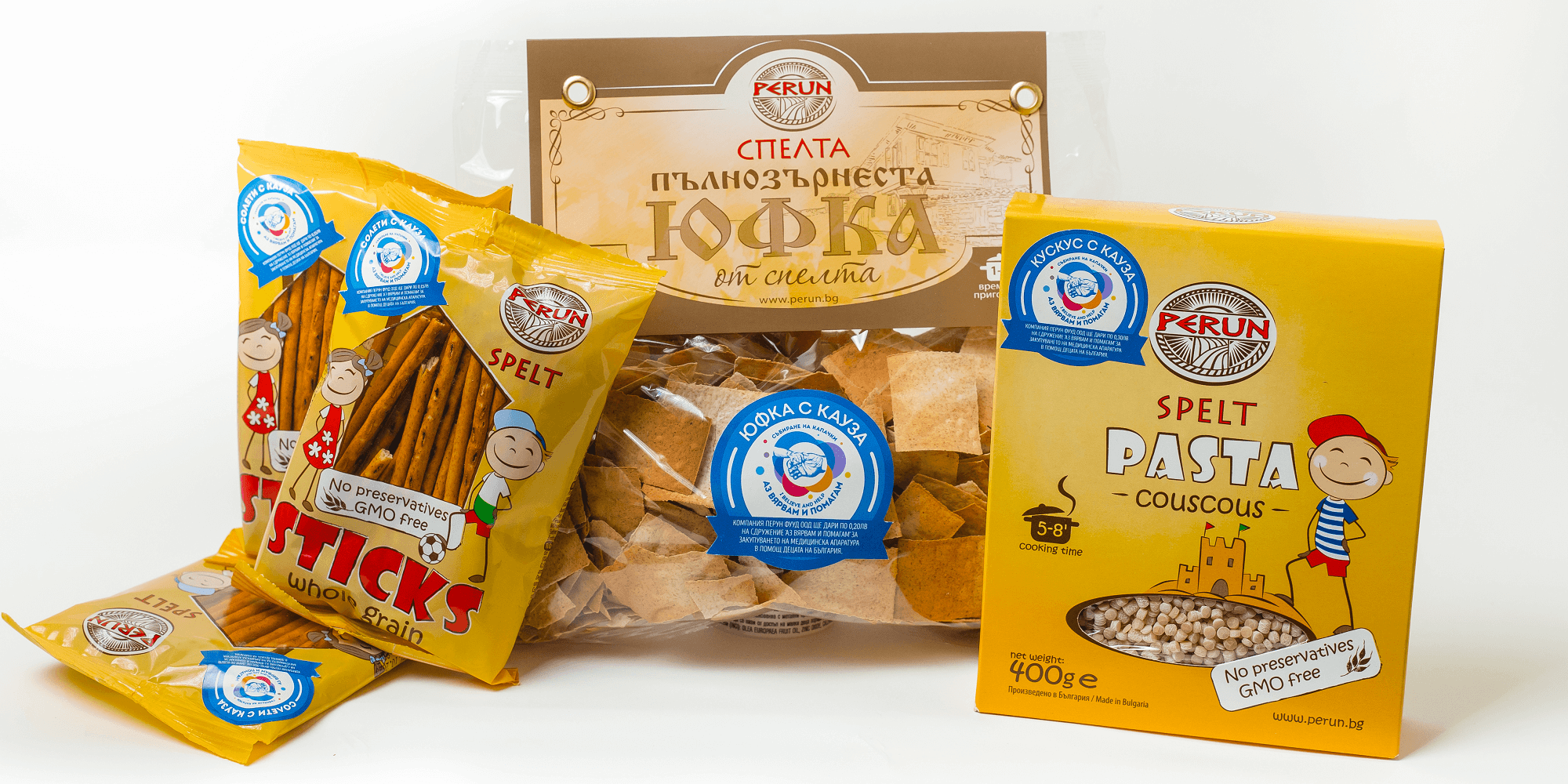 soleti-s-kauza-yufka-s-kauza-i-kuskus-s-kauza-i-vsichkite-ot-spelta-proizvedeni-ot-kompaniya-perun-fuud-ood-sa-novite-produkti-s-kauza-v-pomosht-na-kampaniya-az-vyarvam-i-pomagam
