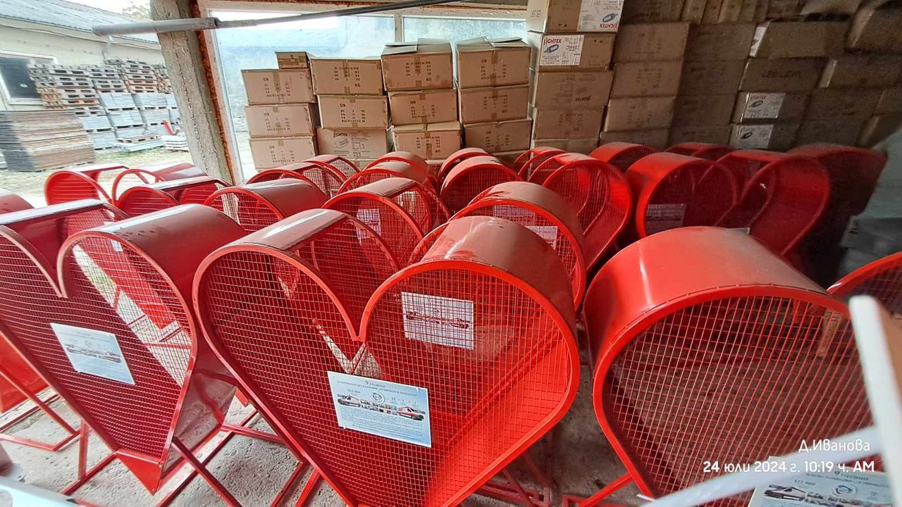 Нови 17 „сърца“ за капачки ще бъдат монтирани в подкрепа на кампания „Аз Вярвам и Помагам“